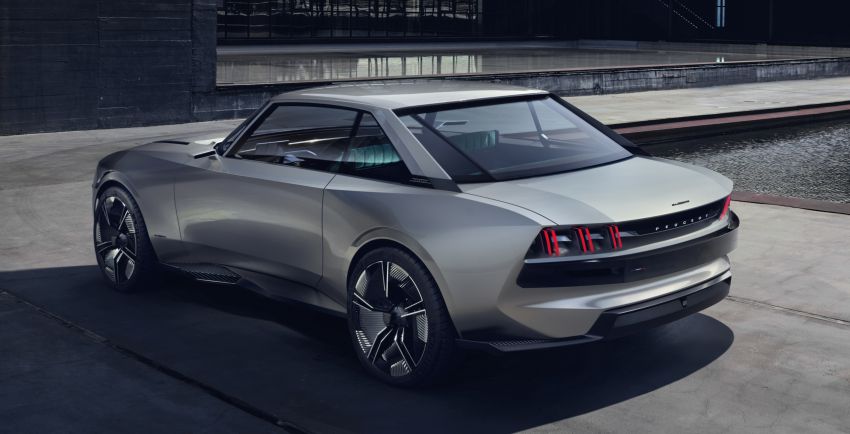 Peugeot e-Legend – a fully-electric retro-styled coupe 863559