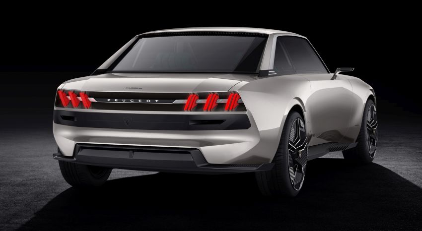 Peugeot e-Legend – a fully-electric retro-styled coupe 863539