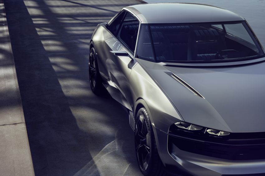Peugeot e-Legend ambil inspirasi daripada model 504 Coupe, guna kuasa elektrik 456 hp, 800 Nm tork, 4WD 863704