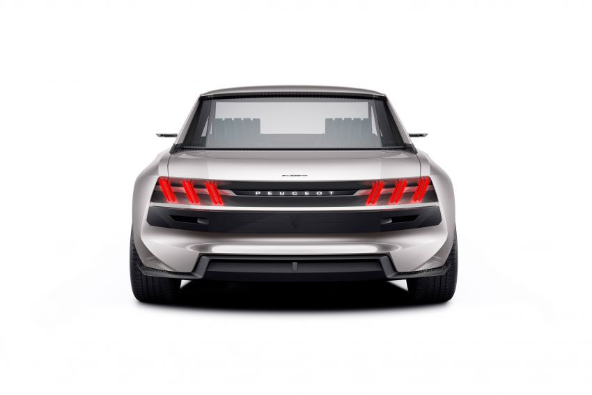 Peugeot e-Legend ambil inspirasi daripada model 504 Coupe, guna kuasa elektrik 456 hp, 800 Nm tork, 4WD 863713