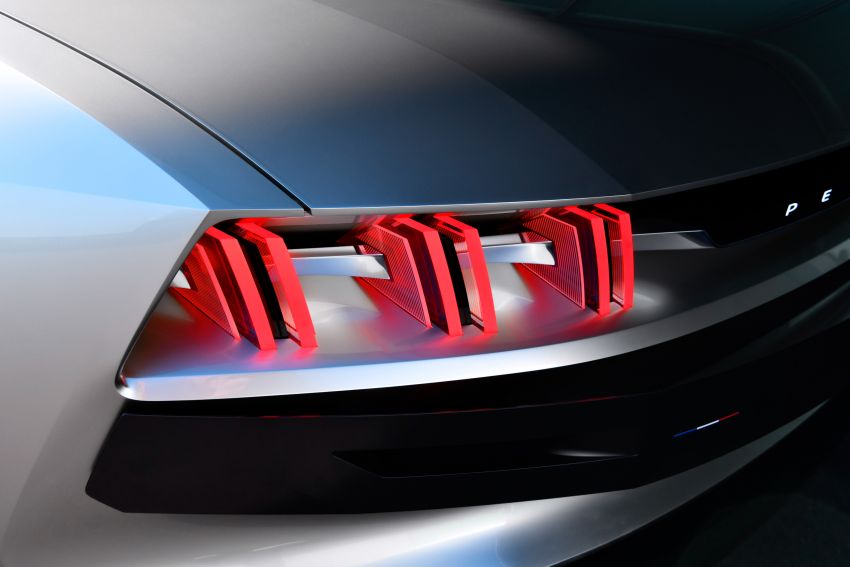 Peugeot e-Legend ambil inspirasi daripada model 504 Coupe, guna kuasa elektrik 456 hp, 800 Nm tork, 4WD 863733