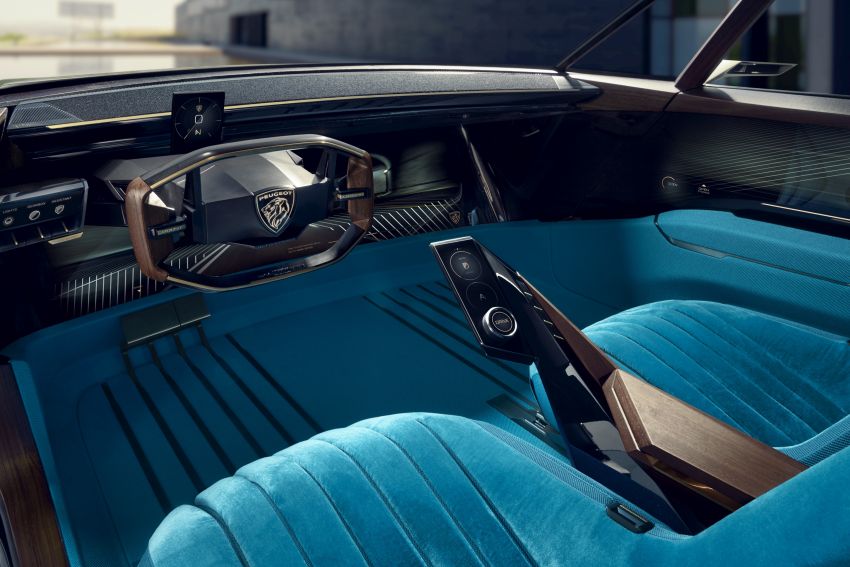 Peugeot e-Legend ambil inspirasi daripada model 504 Coupe, guna kuasa elektrik 456 hp, 800 Nm tork, 4WD 863741