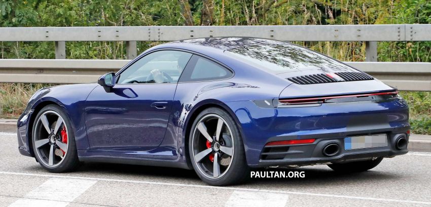 SPYSHOTS: 992-generation Porsche 911 uncovered 857072