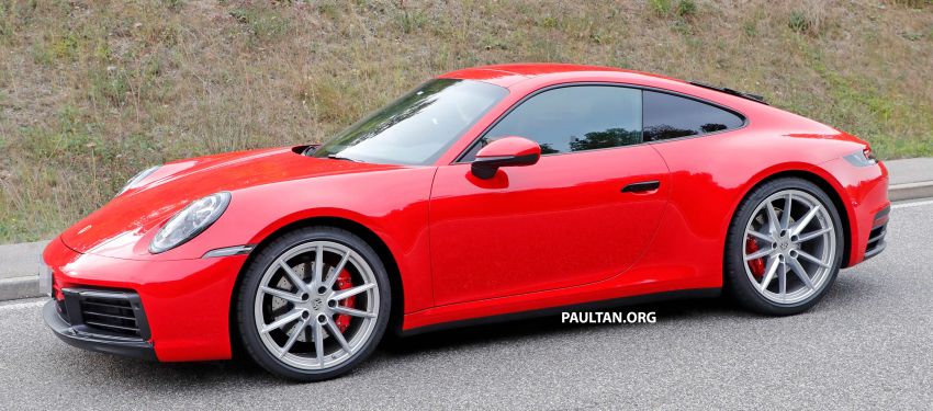 SPYSHOT: Porsche 911 generasi baharu terdedah, sedang diuji tanpa sebarang pelekat penyamaran 857375