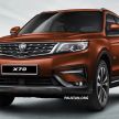 Proton X70: Perincian spesifikasi untuk empat varian