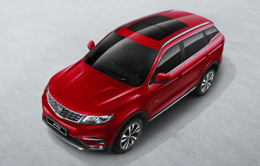 2018 Proton X70 SUV – official details finally released! 858880