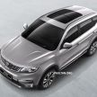 Proton X70 SUV – exterior paint and interior colours