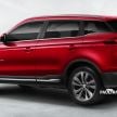 2018 Proton X70 SUV – four variants, specs detailed