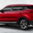 Proton X70: Perincian spesifikasi untuk empat varian