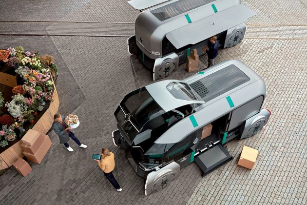 Renault EZ-PRO tunjuk konsep baru penghantaran barang jarak dekat menggunakan pod autonomous