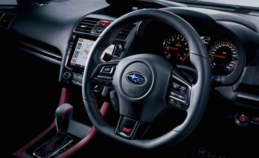 Subaru WRX S4 STI Sport – badges, leather, Bilsteins 857633
