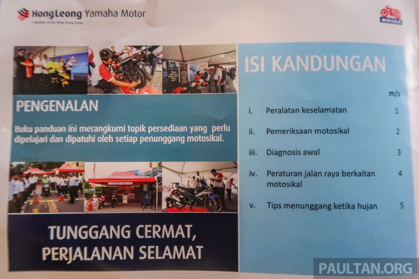 Yamaha Malaysia produces rider safety booklet 864383