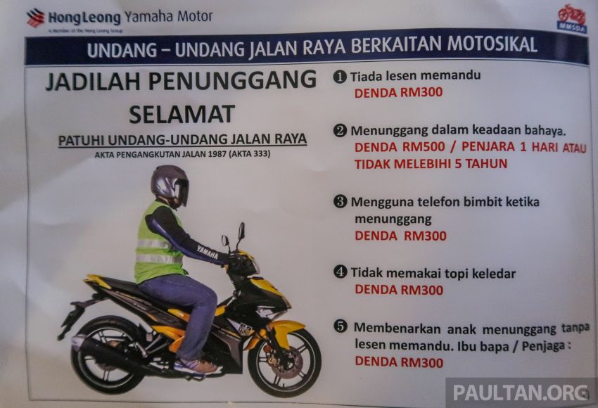 Yamaha Malaysia produces rider safety booklet 864386