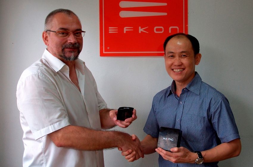 Efkon to continue sales and service support of SmartTAG – new MaxTag device available now 865785