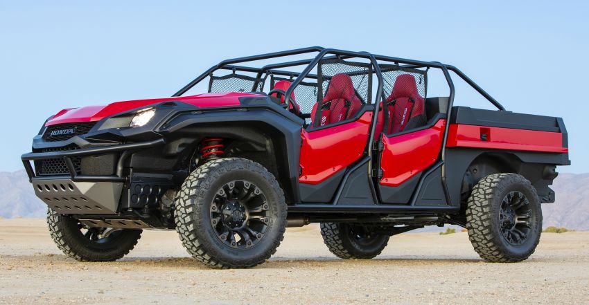 Honda Rugged Open Air Vehicle concept debuts at SEMA – an edgy mix of the Ridgeline and Pioneer 1000 881093