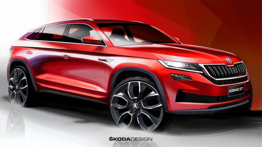 Skoda Kodiaq GT – a big coupe SUV just for China Image #873879