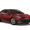 2018 Toyota Camry launched in Thailand – four variants, including hybrids; priced from 1.445 mil baht