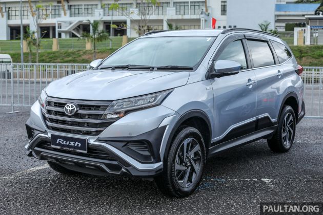 Toyota Rush – Malaysian vehicles not affected by potential airbag sensor issue, no call for inspection