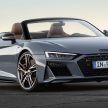 2019 Audi R8 gets A1-inspired front, up to 620 PS V10