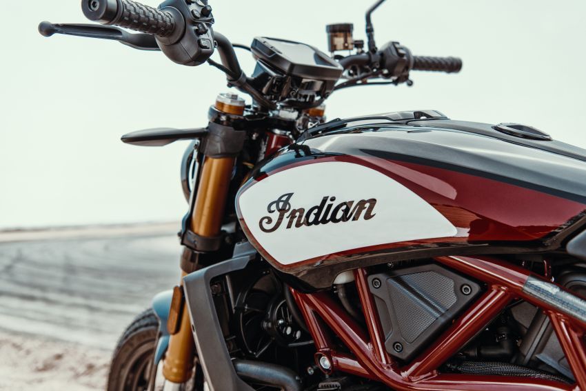 Indian FTR 1200 guna badan <em>flat tracker</em>, enjin 1,200 cc 867369