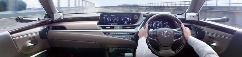 Lexus ES 2019 dilancar di Jepun – kamera pandangan-sisi pertama di dunia, ES 300h hybrid, RM216k-RM259k 878943