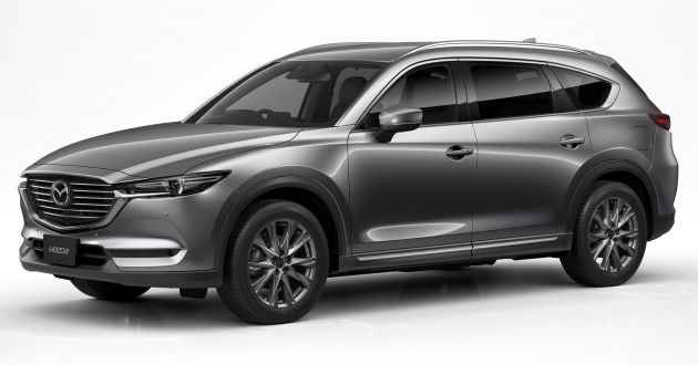 Mazda CX-8 terima peningkatan minima untuk pasaran Jepun – pilihan 2.5L turbo, G-Vectoring Control Plus