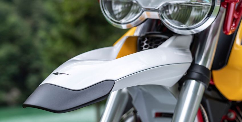 2019 Moto Guzzi V85 TT shown at Intermot, Germany Image #868488