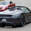 SPYSHOT: Porsche 718 Boxster Spyder 2019 dikesan