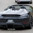 SPYSHOT: Porsche 718 Boxster Spyder 2019 dikesan