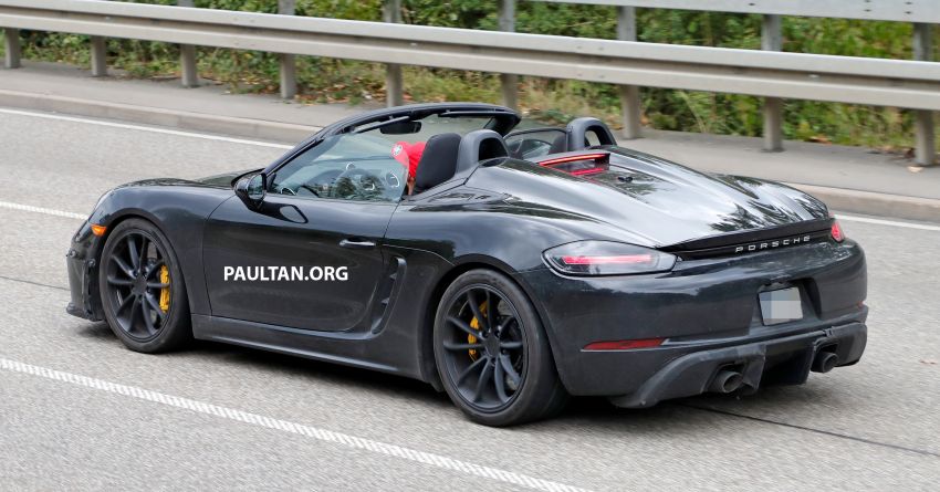 SPYSHOT: Porsche 718 Boxster Spyder 2019 dikesan 866366