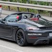 SPYSHOT: Porsche 718 Boxster Spyder 2019 dikesan