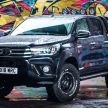 Toyota Hilux Invincible 50 – rai ulangtahun ke-50 tahun Hilux, dibina hanya 50 unit, untuk pasaran UK sahaja