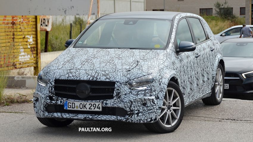 SPIED: Mercedes-Benz EQB – will it be a crossover? Image #869711