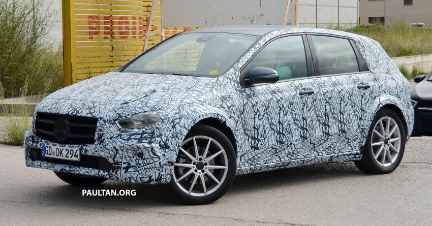 SPIED: Mercedes-Benz EQB – will it be a crossover? 869712