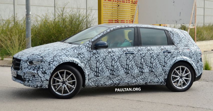 SPIED: Mercedes-Benz EQB – will it be a crossover? 869713