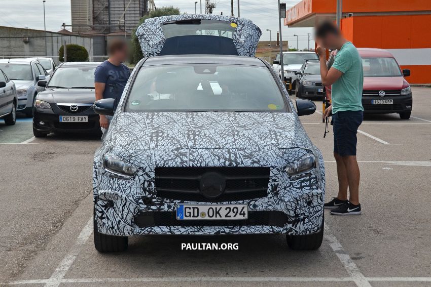 SPIED: Mercedes-Benz EQB – will it be a crossover? Image #869718