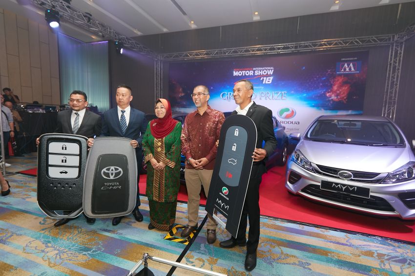 KLIMS 2018: Kembali selepas lima tahun – tiket RM20 tawar hadiah Toyota C-HR, Honda City, Perodua Myvi 873407