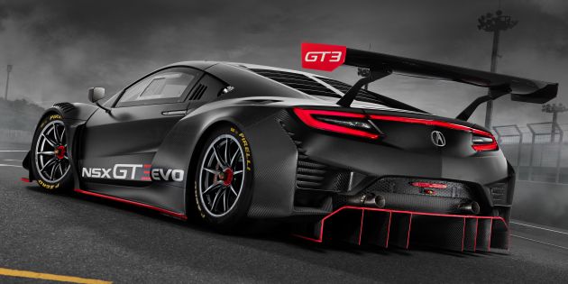 2019 Acura NSX GT3 Evo – track-only racer updated