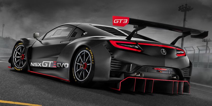 2019 Acura NSX GT3 Evo – track-only racer updated 874268