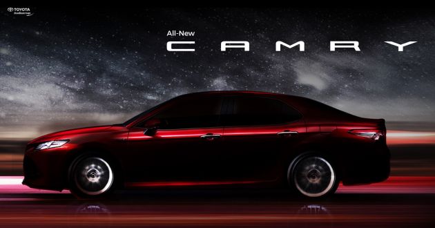 Toyota Camry 2018 dilancar di Thailand 29 Okt ini