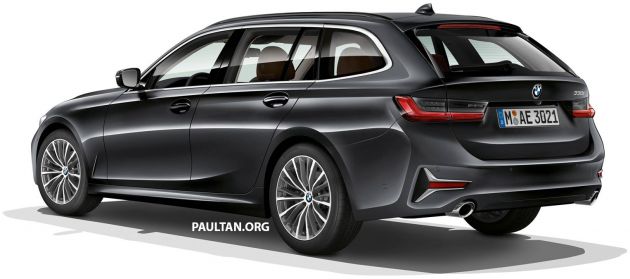 G21 BMW 3 Series Touring shown in patent drawings