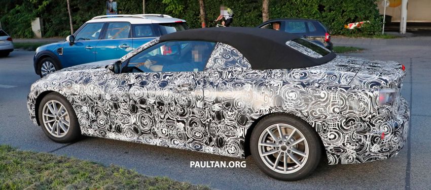 SPIED: G23 BMW 4 Series convertible seen up close 870275