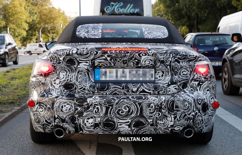 SPIED: G23 BMW 4 Series convertible seen up close 870281