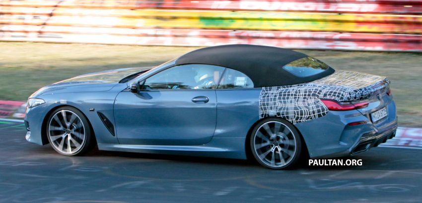 SPYSHOTS: BMW 8 Series Convertible hits the ‘Ring 873864