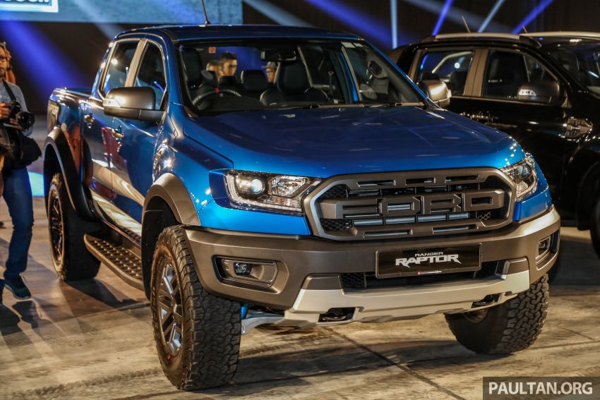 Ford Ranger Raptor dipertontonkan di Malaysia – dilancarkan ketika KLIMS 2018, harga sekitar RM200k 877824