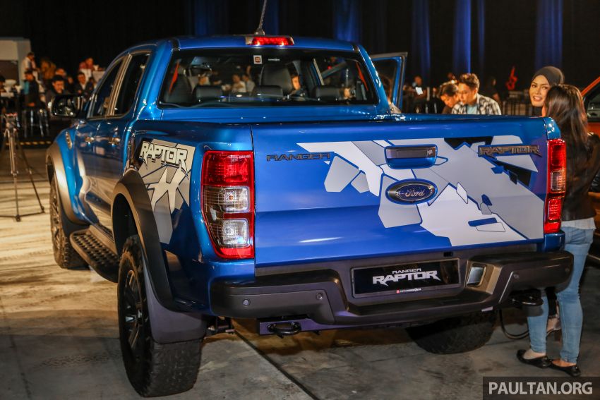 Ford Ranger Raptor dipertontonkan di Malaysia – dilancarkan ketika KLIMS 2018, harga sekitar RM200k 877825
