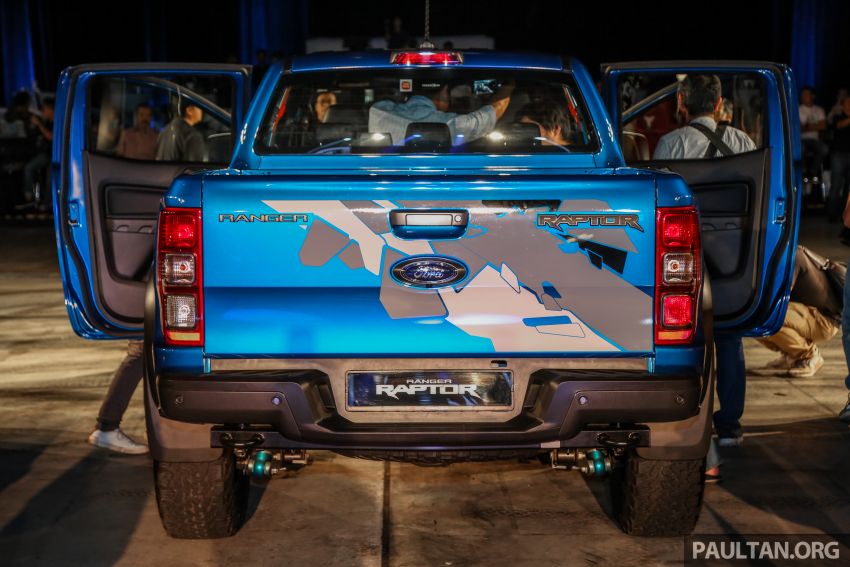 Ford Ranger Raptor dipertontonkan di Malaysia – dilancarkan ketika KLIMS 2018, harga sekitar RM200k 877827