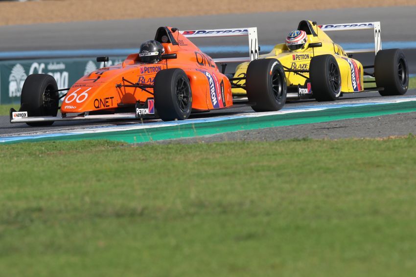 Formula 4 SEA – Ghiretti menang lima daripada enam perlumbaan di Thailand, pelumba M’sia naik podium 881306