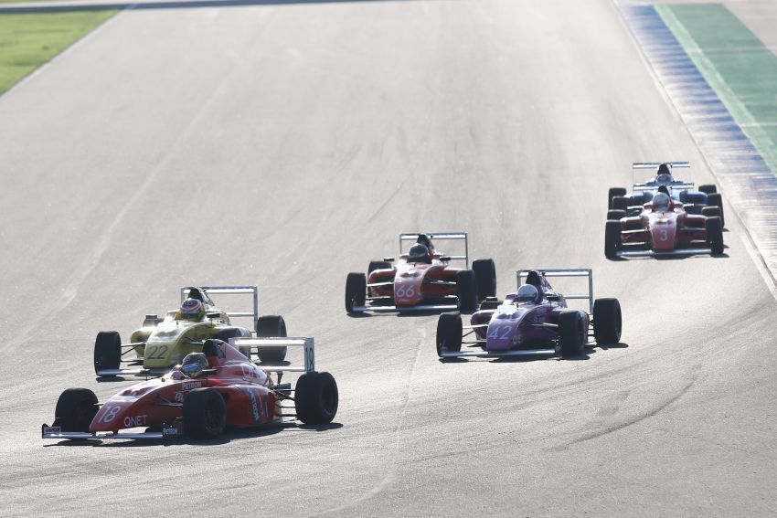 Formula 4 SEA – Ghiretti menang lima daripada enam perlumbaan di Thailand, pelumba M’sia naik podium 881313