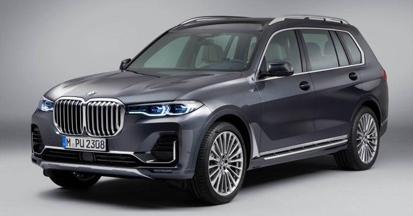 G07 BMW X7 makes its official debut – three-row SUV 874175